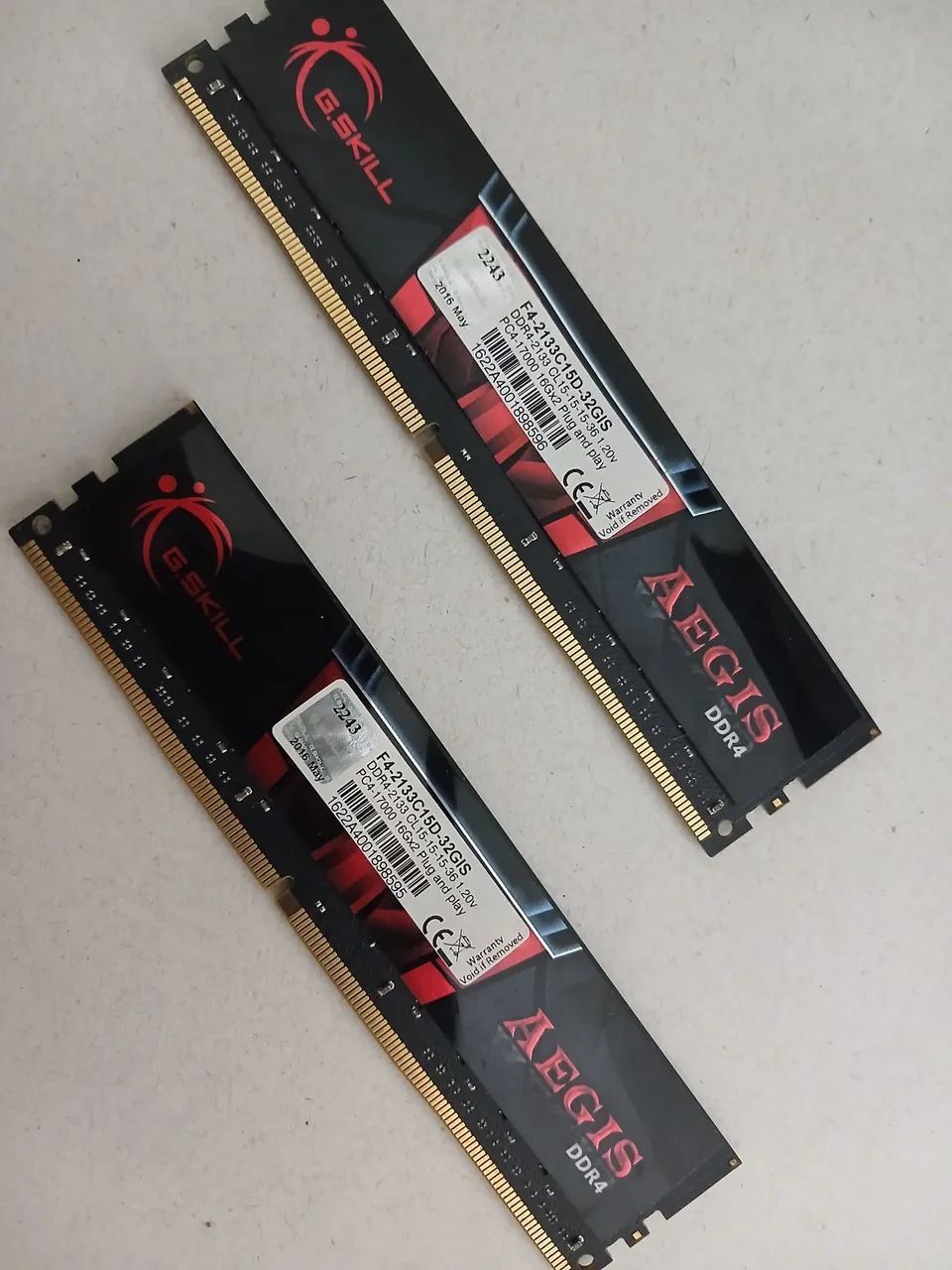 Memória 32GB DDR4 G.Skill Aegis - Memória RAM - Humaitá, Tubarão