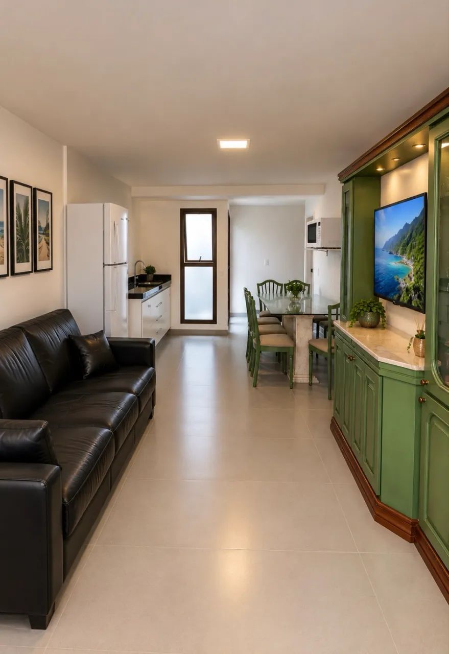 ALUGO CASA COM 3 SUÍTES, GARAGEM, VAZIA OU MOBILIADA - Foto 2