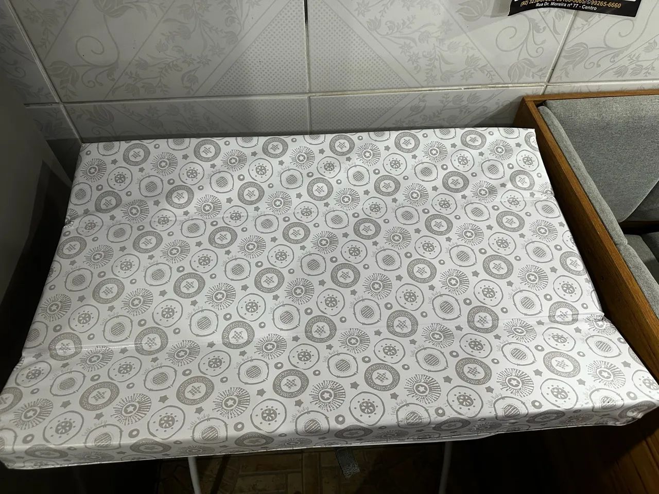 Banheira com trocador (bebê) 