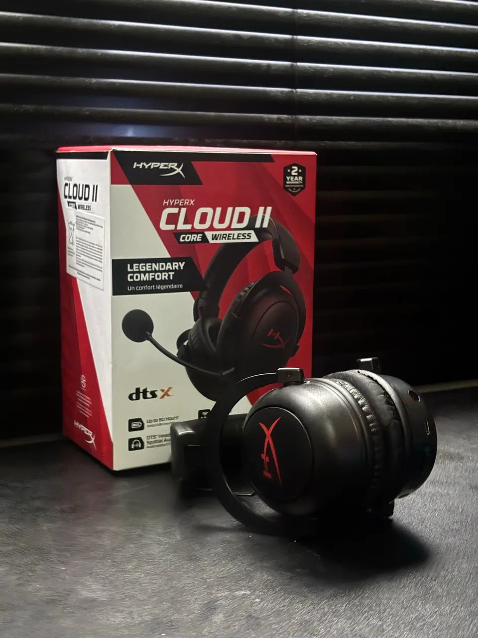 FONE HYPER X CLOUD 2 JOGOS - Foto 3