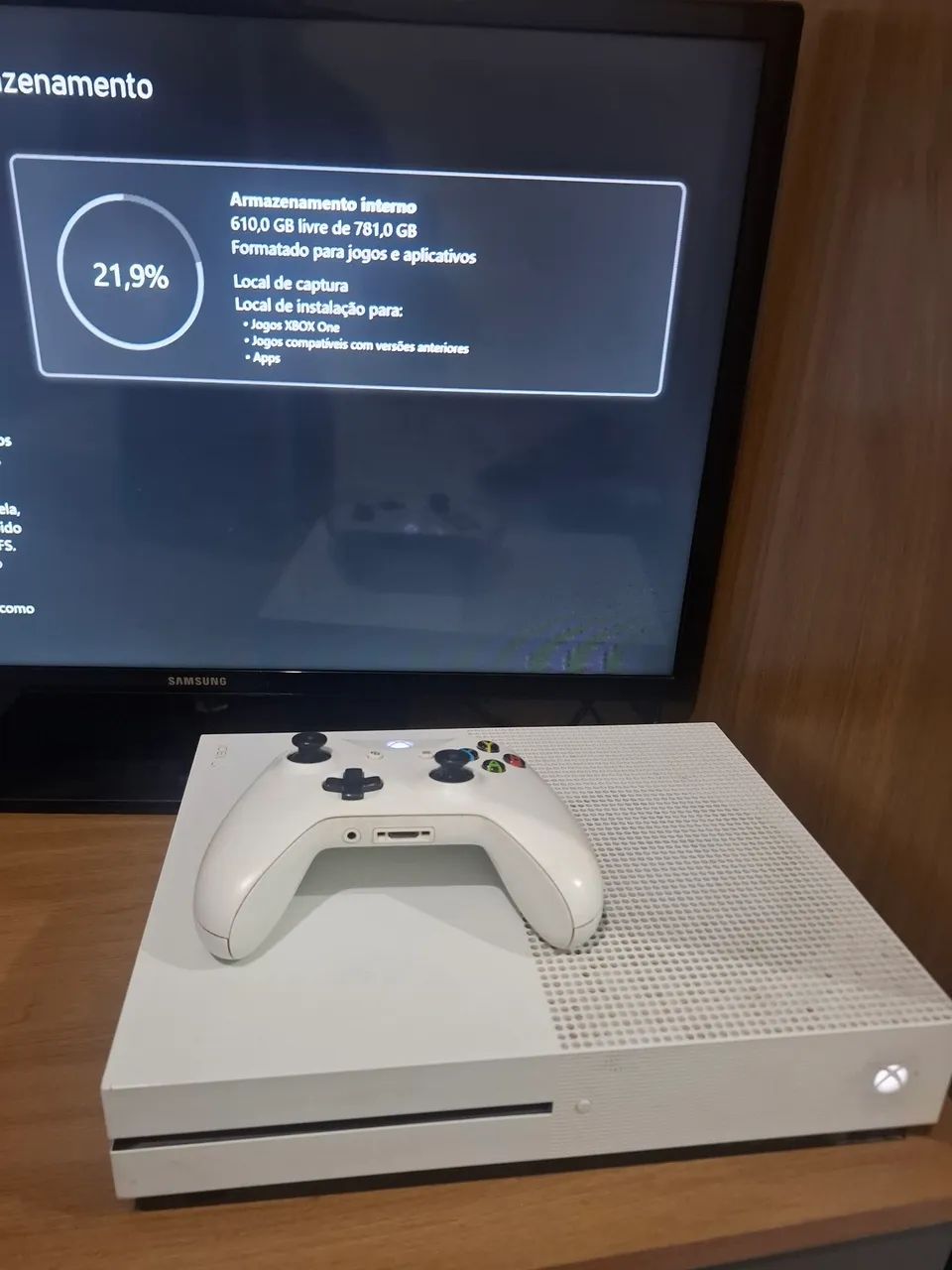 X BOX ONE BRANCO  - Foto 5