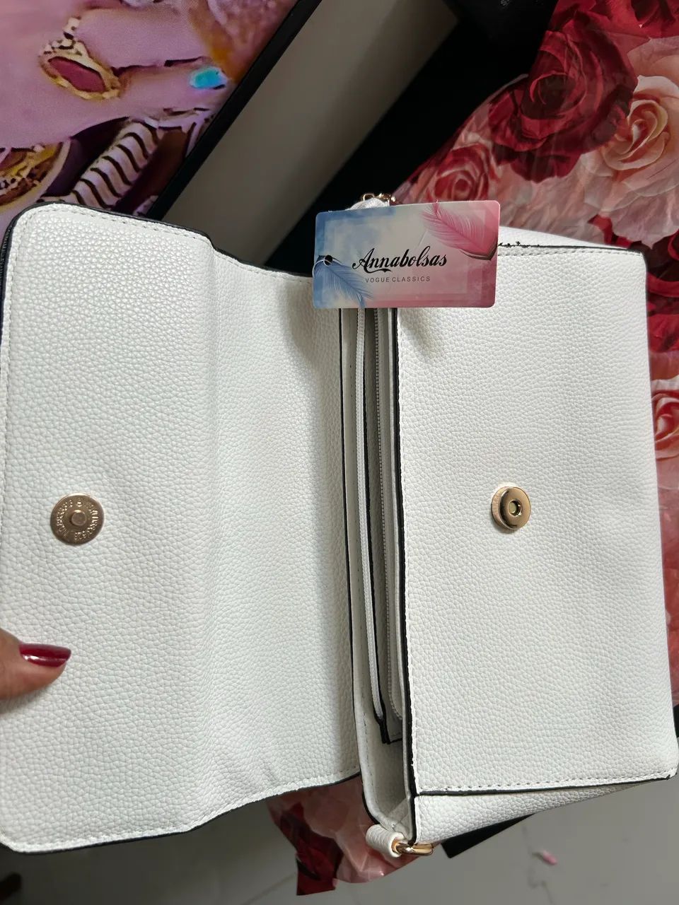 Bolsa social branca - Foto 3
