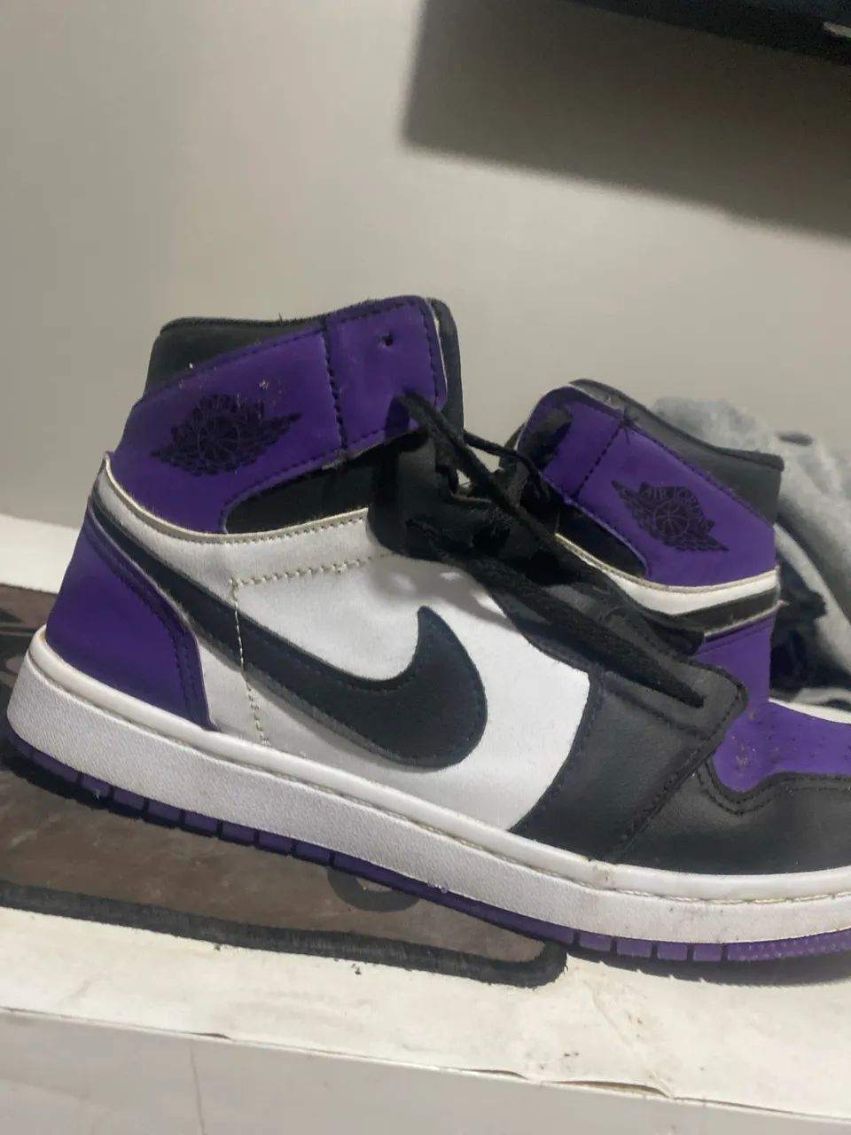 Tênis Jordan Roxo e marrom - Foto 2