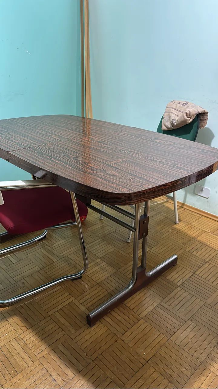 Conjunto de mesa e cadeiras Bazenski anos 70 - Foto 2