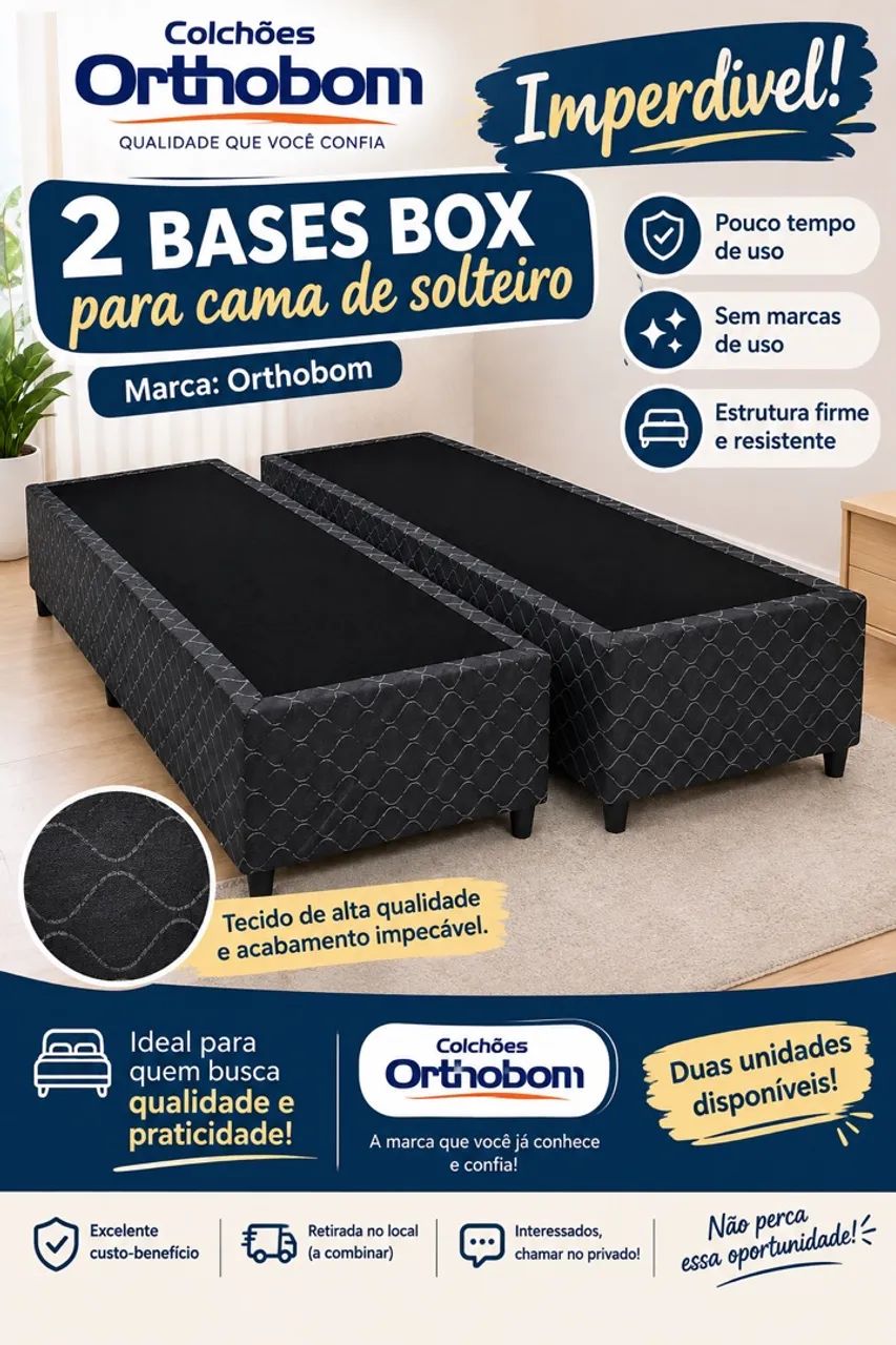Base de cama box 