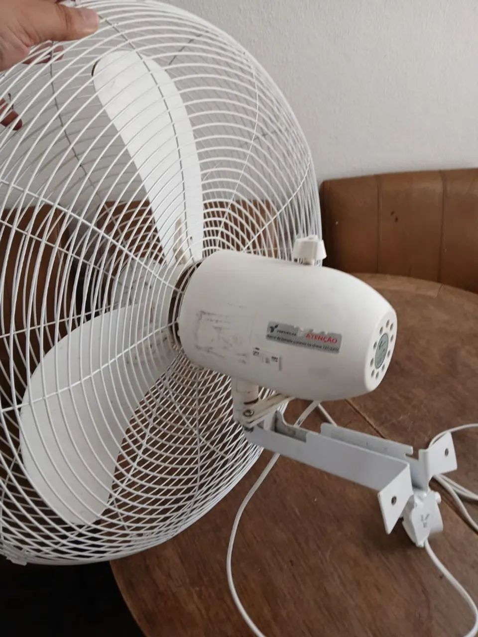 VENTILADOR DE PAREDE 50 CM CROMADO - Foto 2