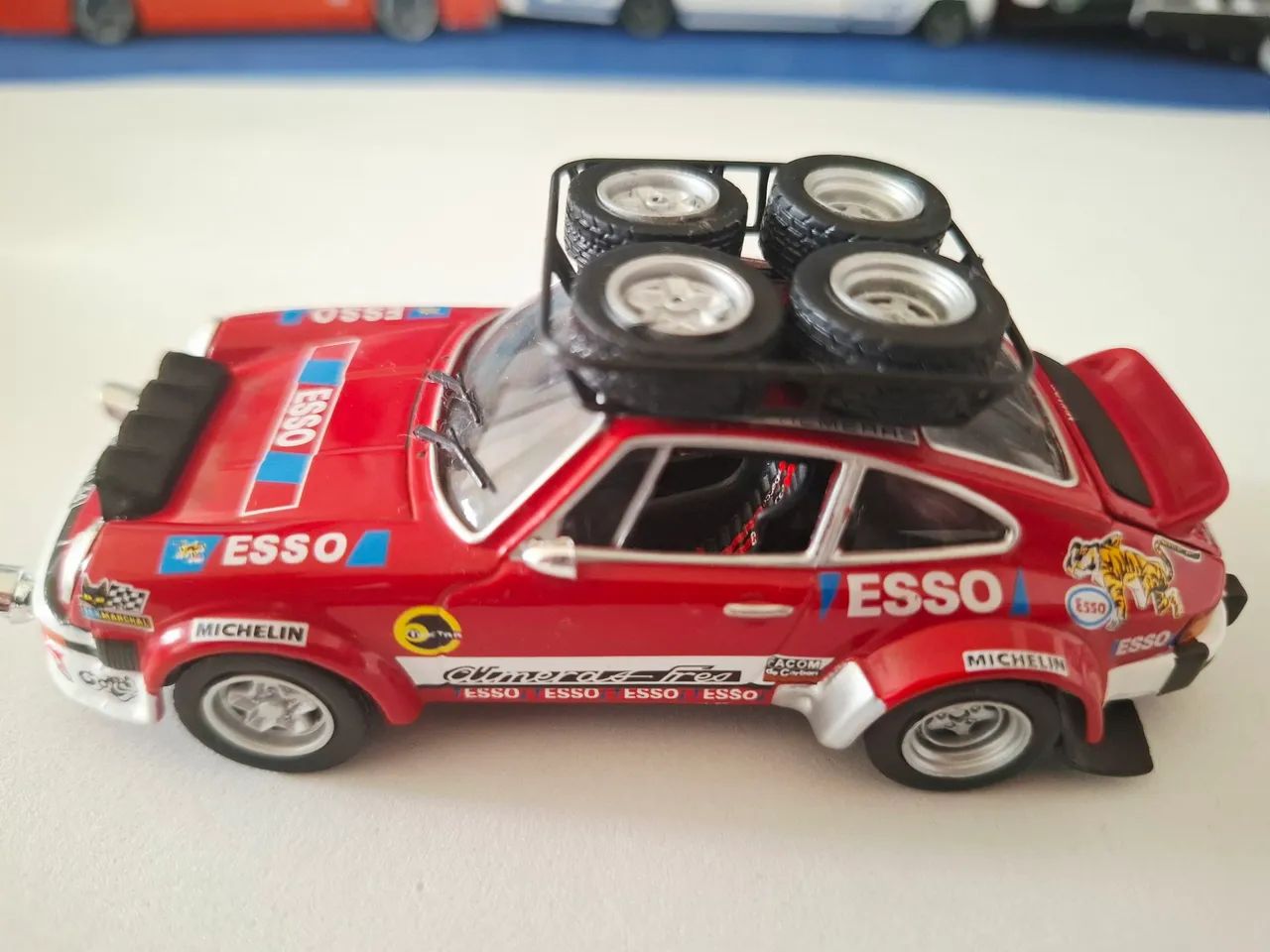 Miniatura Porsche 911 Rally Monte Carlo!!! Espetacular!!! - Foto 4