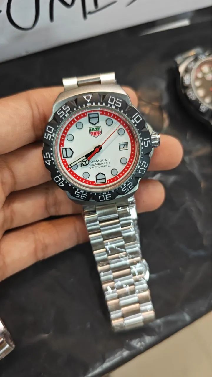 Relógio Masculino Tag Heuer Fórmula 1 Solargraph Aço 316L - Foto 2