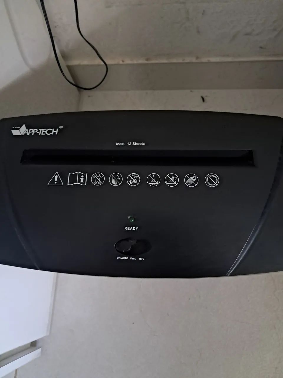 Triturador de papel, cartão e cd - Foto 3