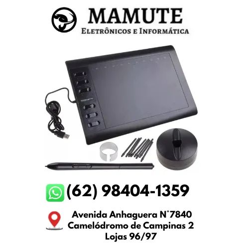Mesa Digitalizadora Tomate 5080 Lpl Mtm-1106 com Caneta Windows Android Mac iOS