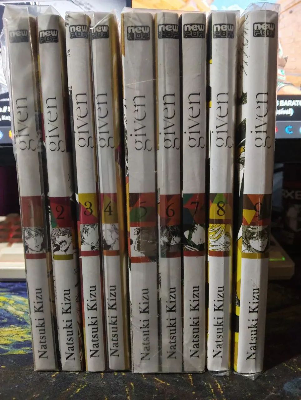 Mangá Given volume 1 ao 9 - Foto 4