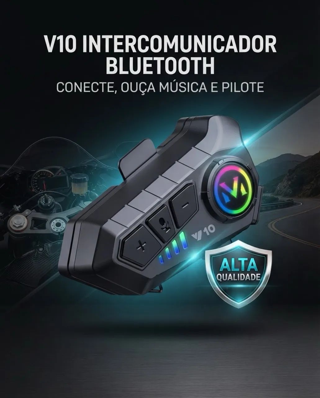 INTERCOMUNICADOR Y10 Bluetooth 