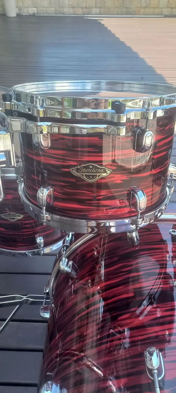 Bateria Tama Starclassic Walnut - Foto 5