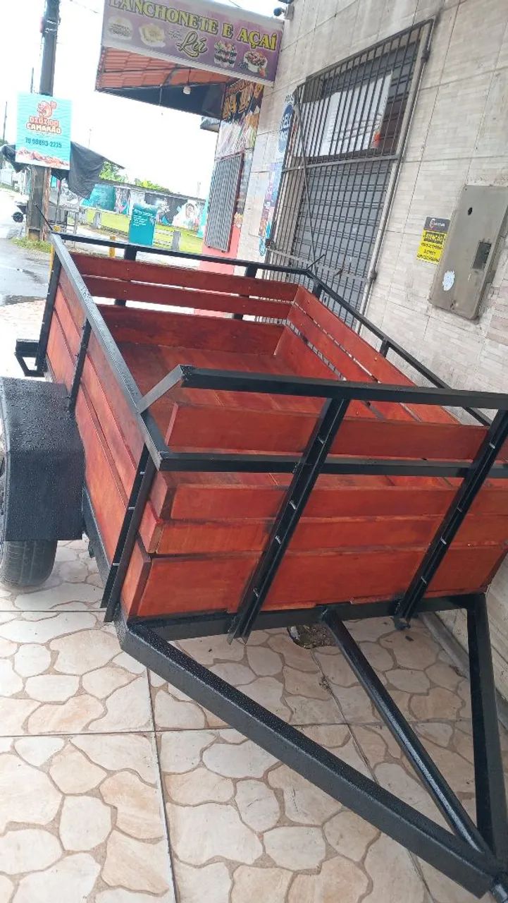 Carrocinha de carro Nova,já com chassi - Foto 3