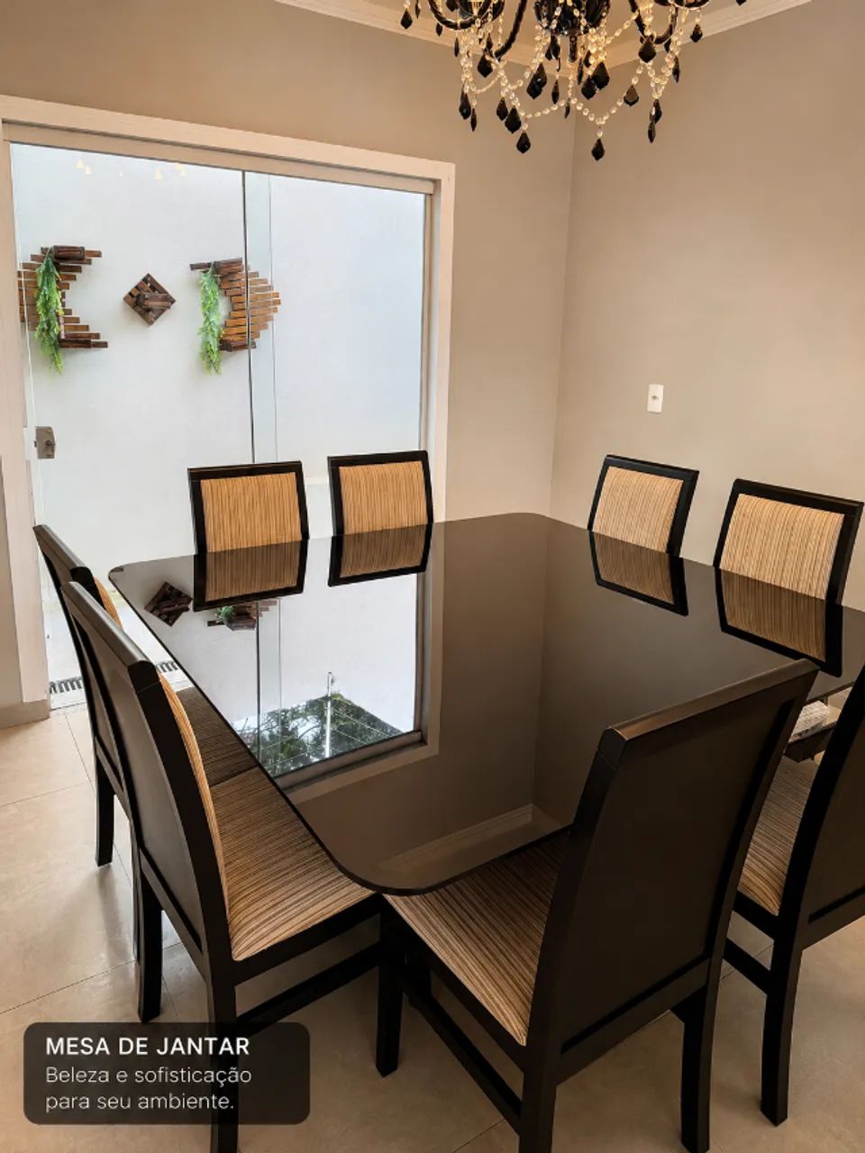Mesa de jantar 8 lugares