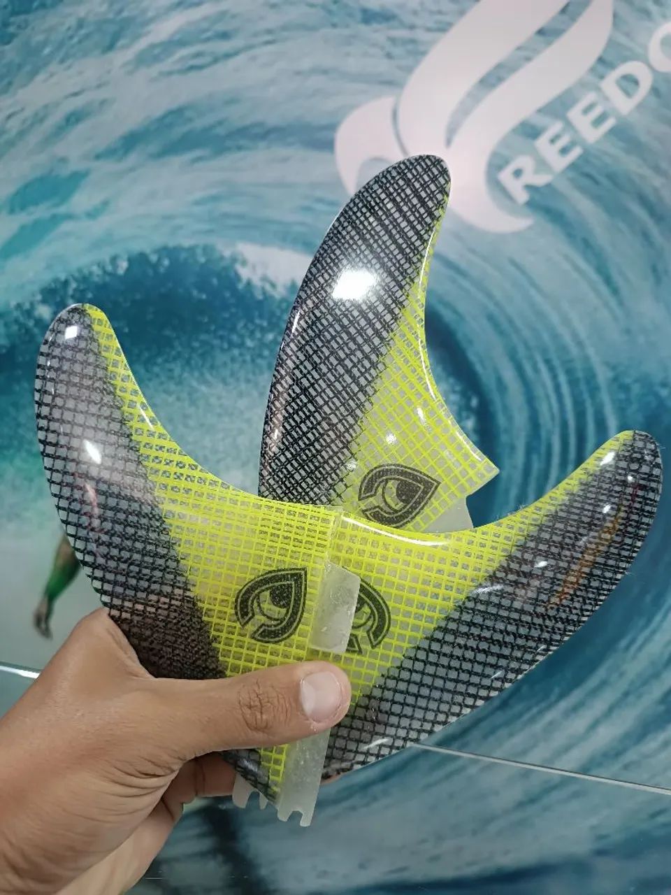 Jogo de Quilhas para Prancha de Surf - Design Exclusivo