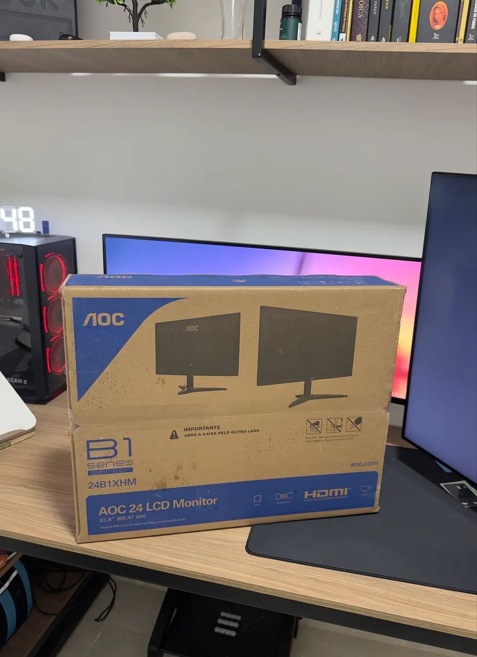 MONITOR AOC 24 POL. (NA CAIXA)