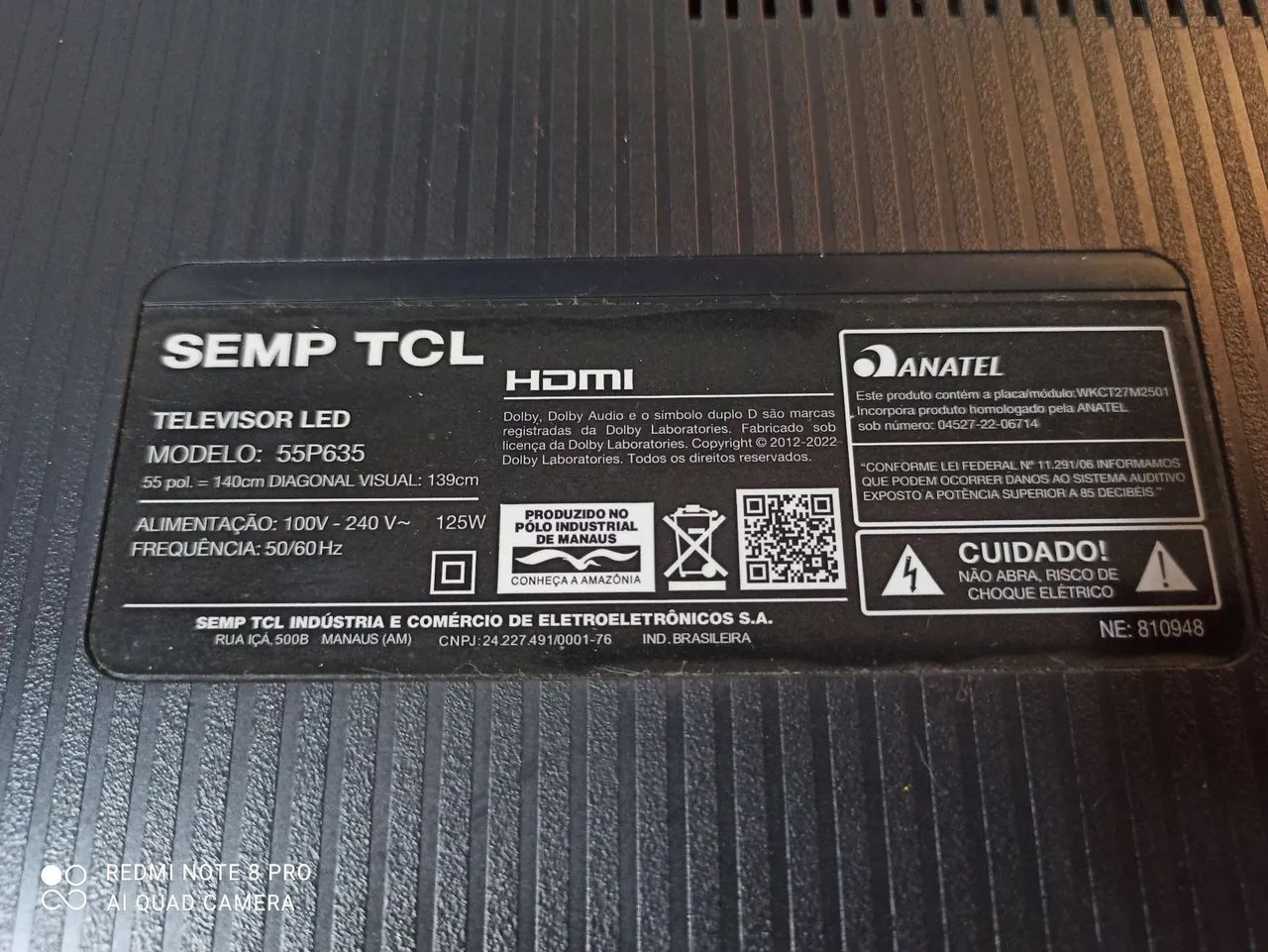 TV TCL 55"   - Foto 3