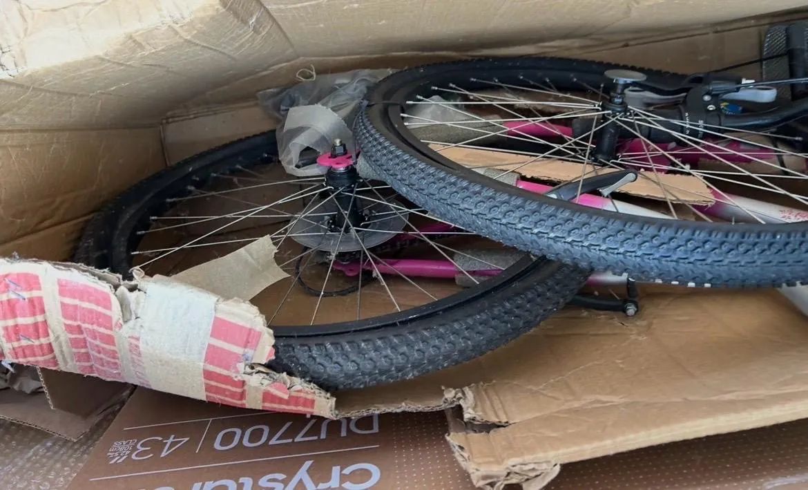 Bicicleta Houston aro 24 nova na caixa.