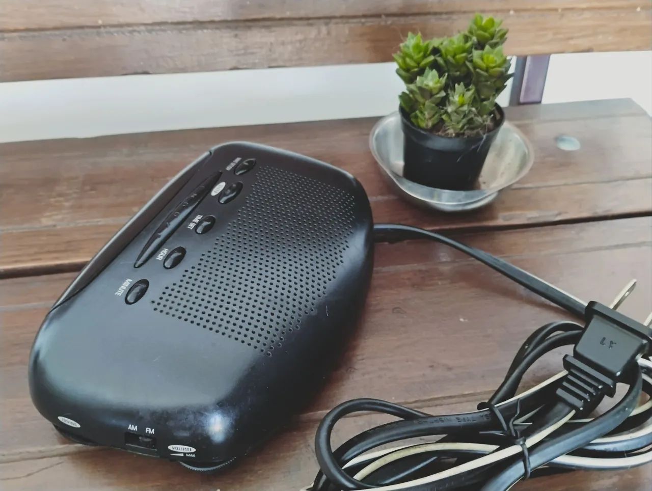 Rádio Relógio Antigo Vintage GE General Eletric - Foto 3