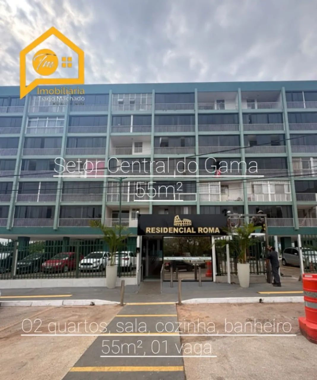 EXCELENTE APARTAMENTO DE 2 QUARTOS SETOR CENTRAL - GAMA/DF