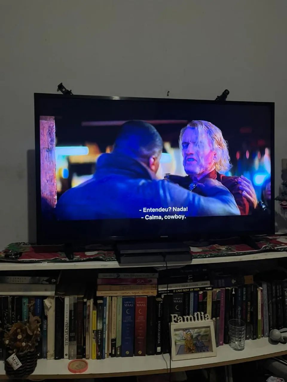 Tv 43 polegadas Smart acompanha pezinho e controle - Foto 3