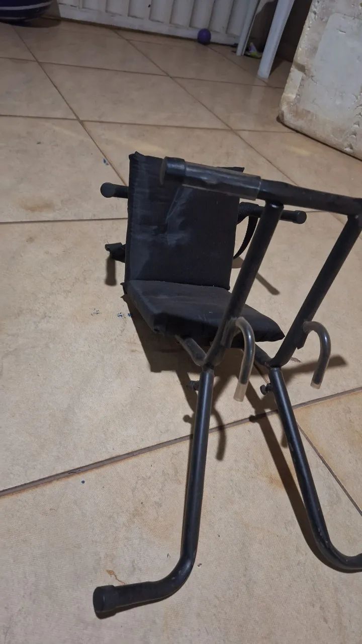 Suporte de bicicleta e cadeirinha.  - Foto 2