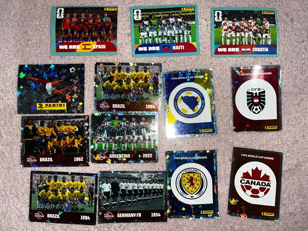 Vendo figurinhas da copa 2026