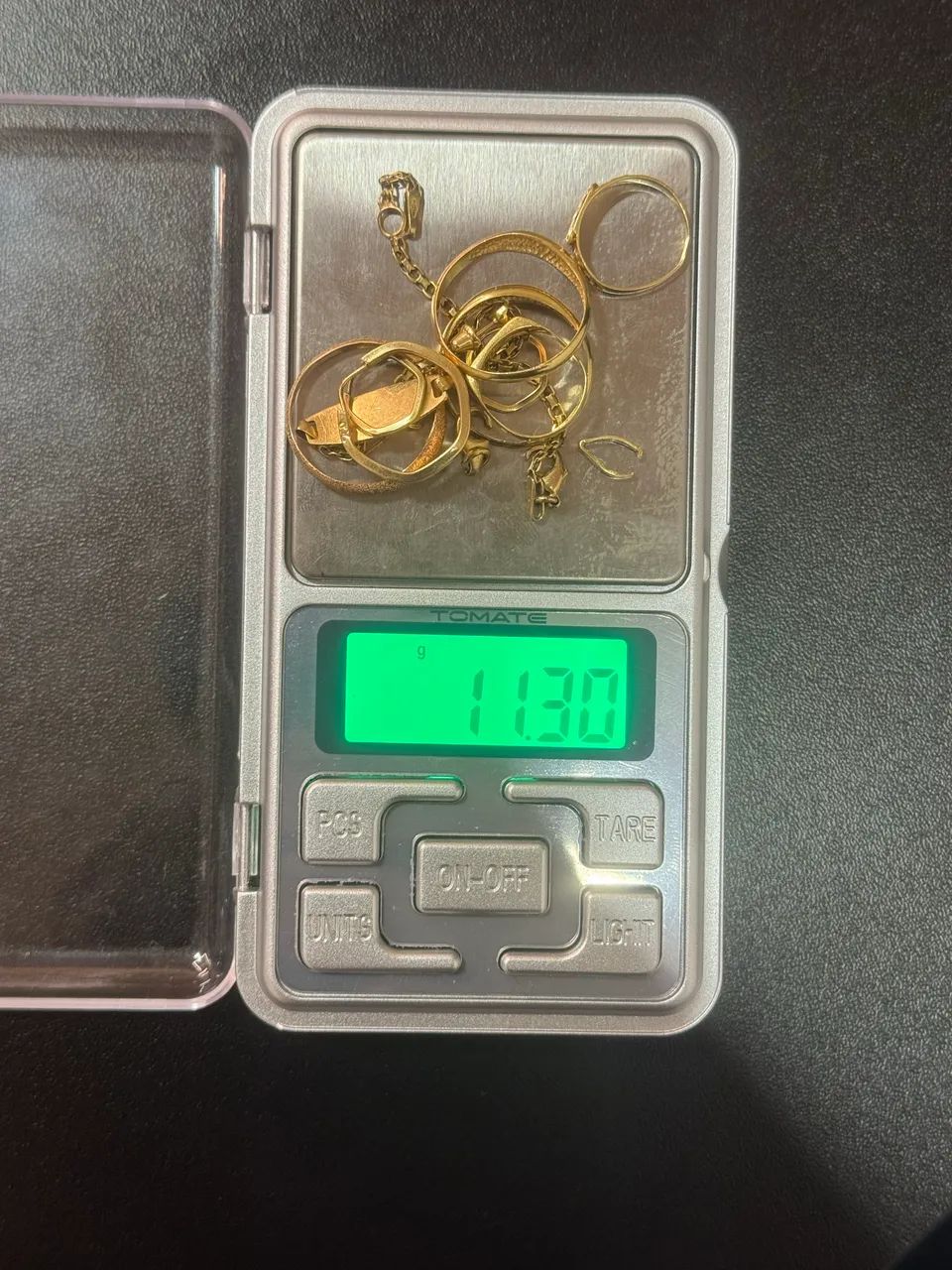 Ouro 18k 12g para uso ou derreter 