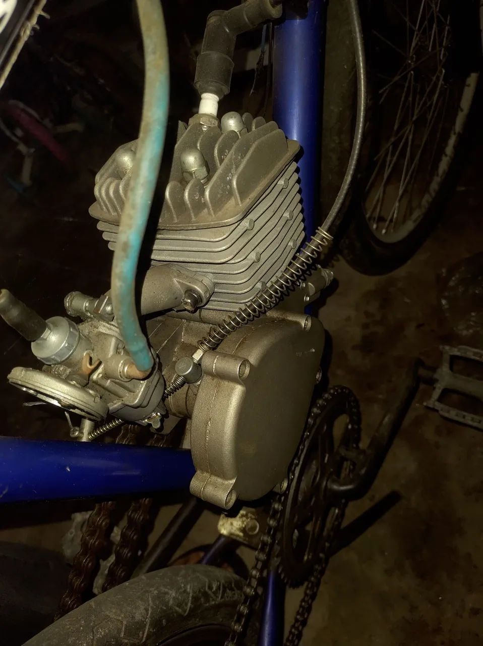 Bicicleta motorizada funcionando  - Foto 4