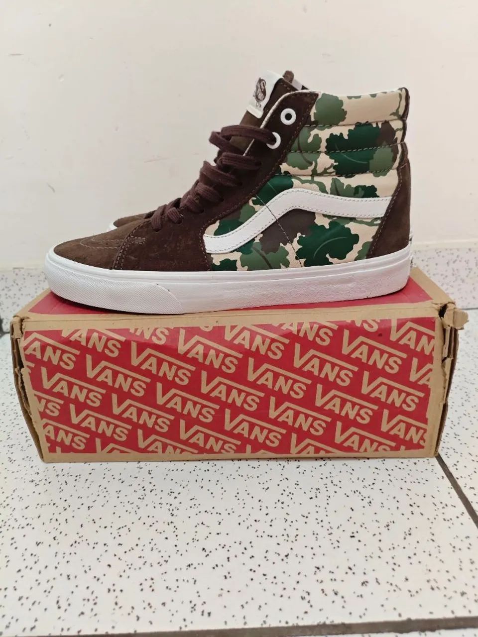 Tênis Vans Sk8-Hi Mitchell Camo Multi 