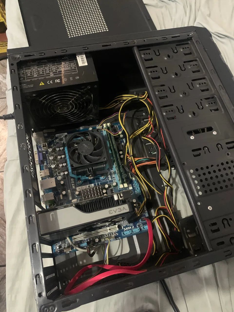 Placa mãe AM3 + FX 4300 funcionando perfeitamente  - Foto 2