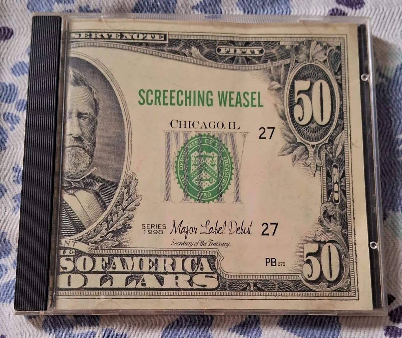 Cd banda screeching weasel hardcore surf skate 