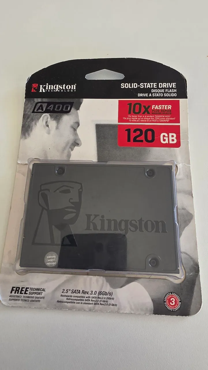 NOVO] SSD Sata 3 Shuriken 128GB Gamer Ninja - Armazenamento