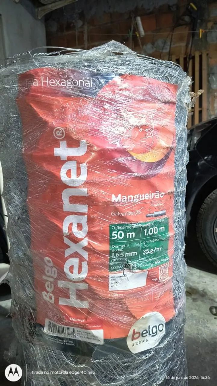 Telas Hexanet (Belgo) - Foto 2
