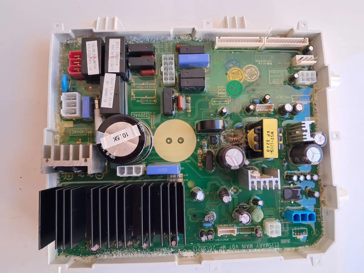 Placa de comando da lava e seca Eletrolux lsi11 