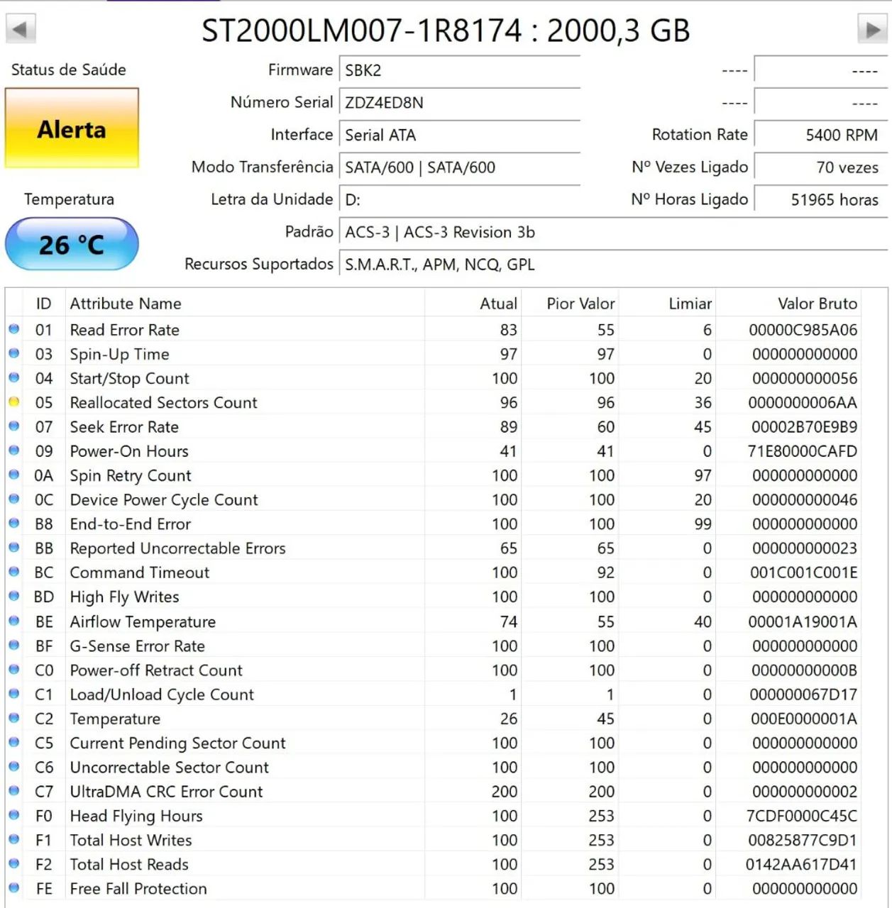 HD 2tb Seagate notebook  - Foto 2