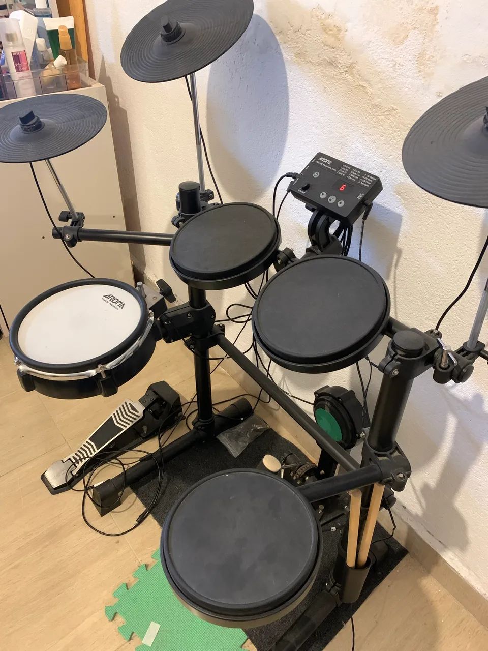 Bateria eletrônica Aroma TDX-15S - Foto 2
