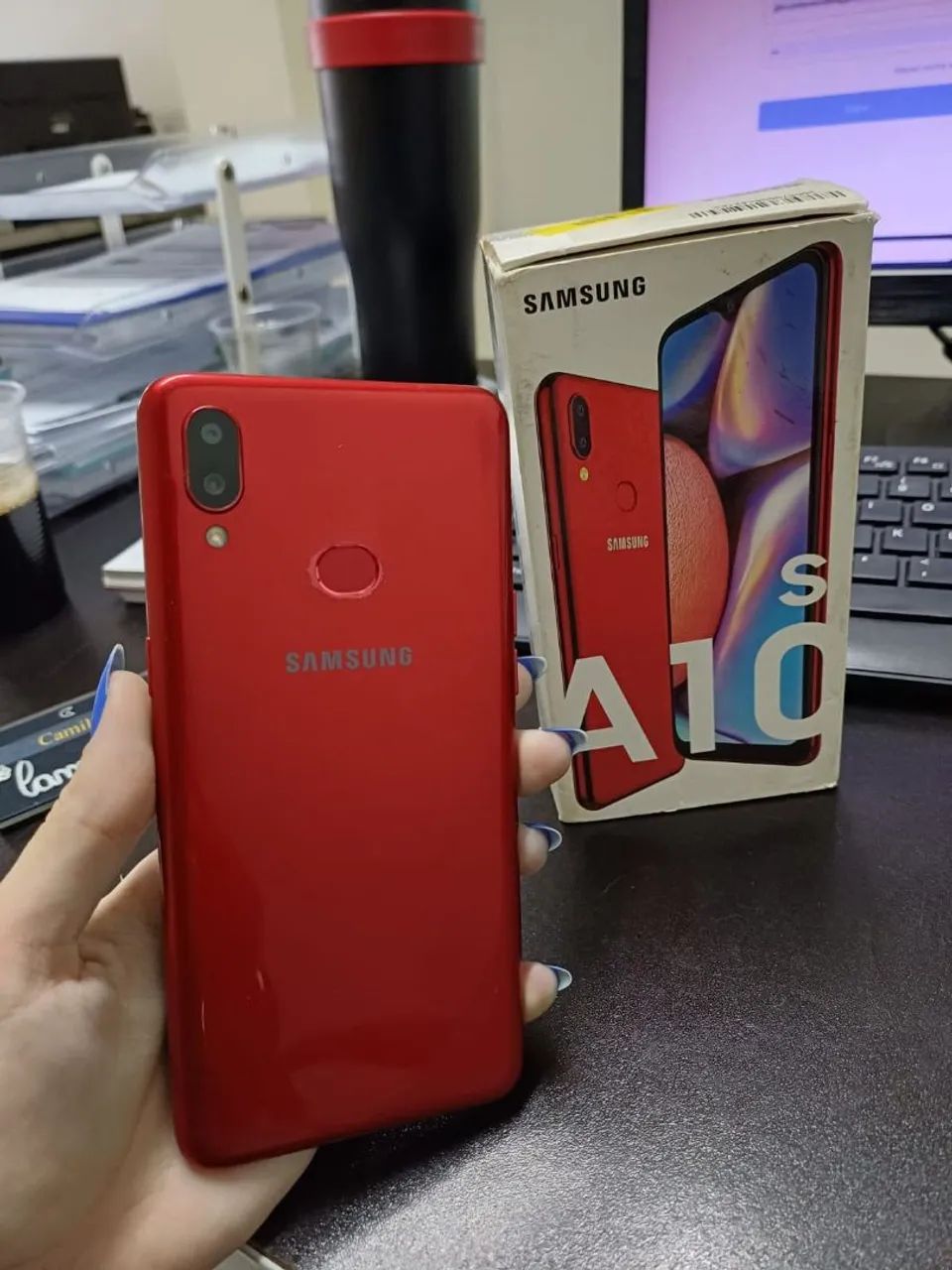 Celular A10s - Usado, em perfeito estado de conservação  - Foto 2