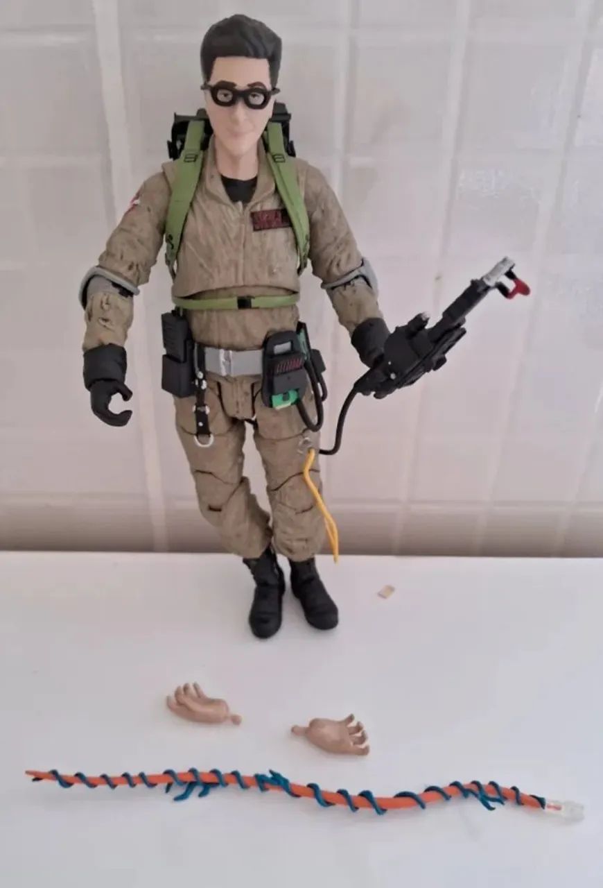 Boneco Action figure Egon Spengler Ghostbusters Caça-Fantasmas  - Foto 4