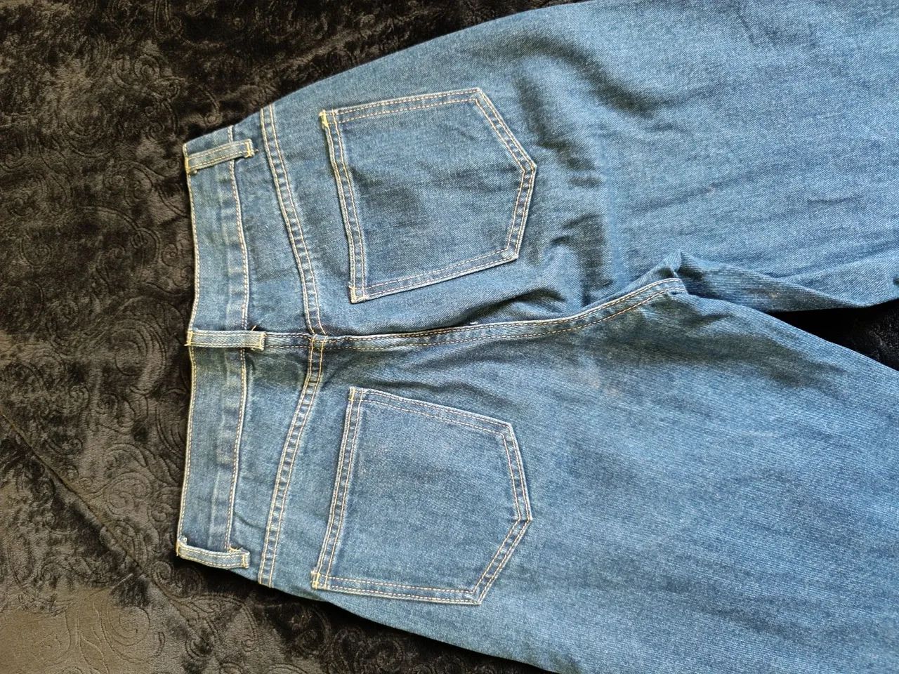 Calça jeans reta T: 34 - Foto 2
