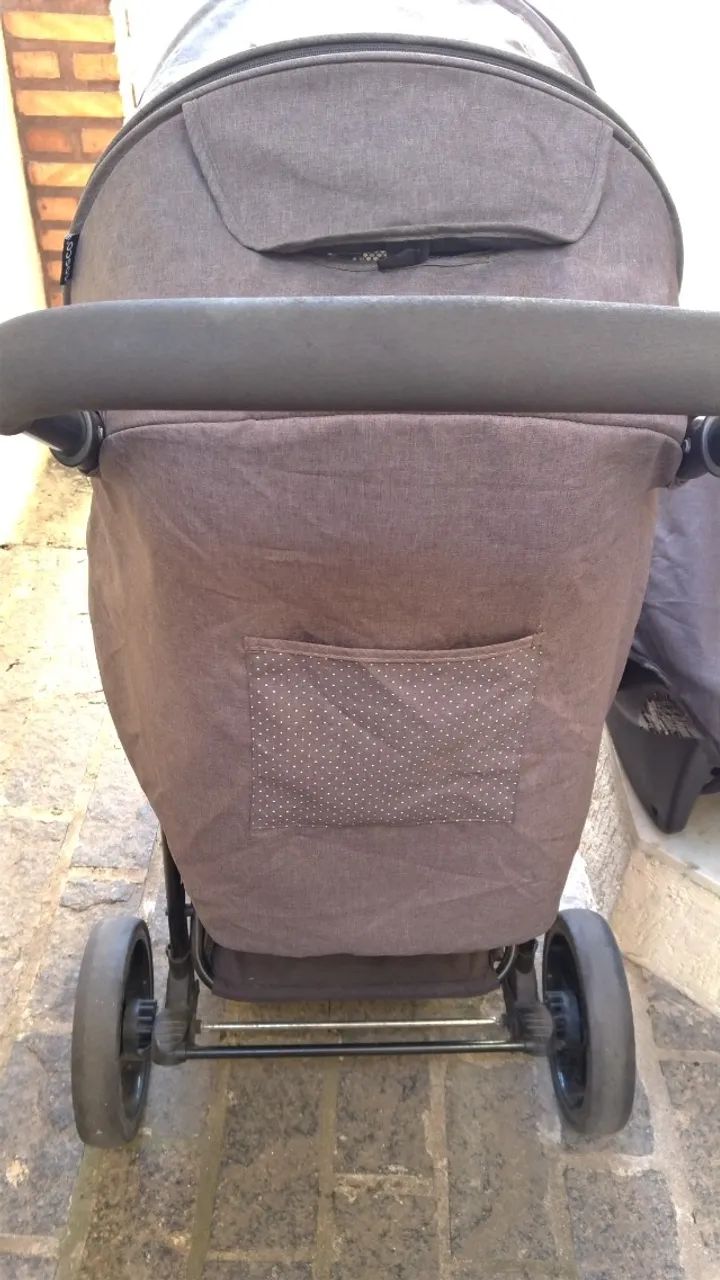 Carrinho de Bebe + Bebe Conforto - Foto 5