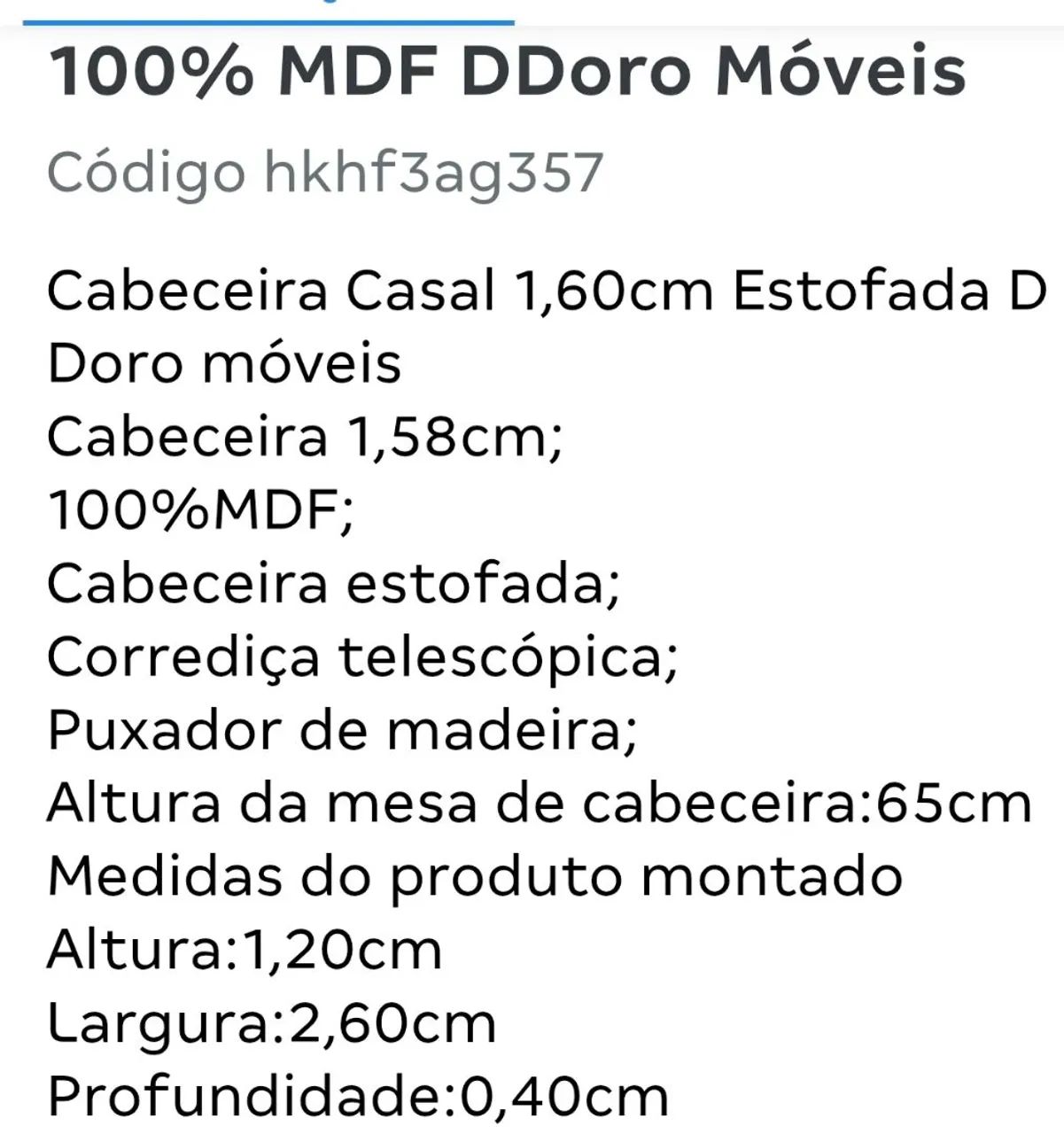 Cabeceira Queen  