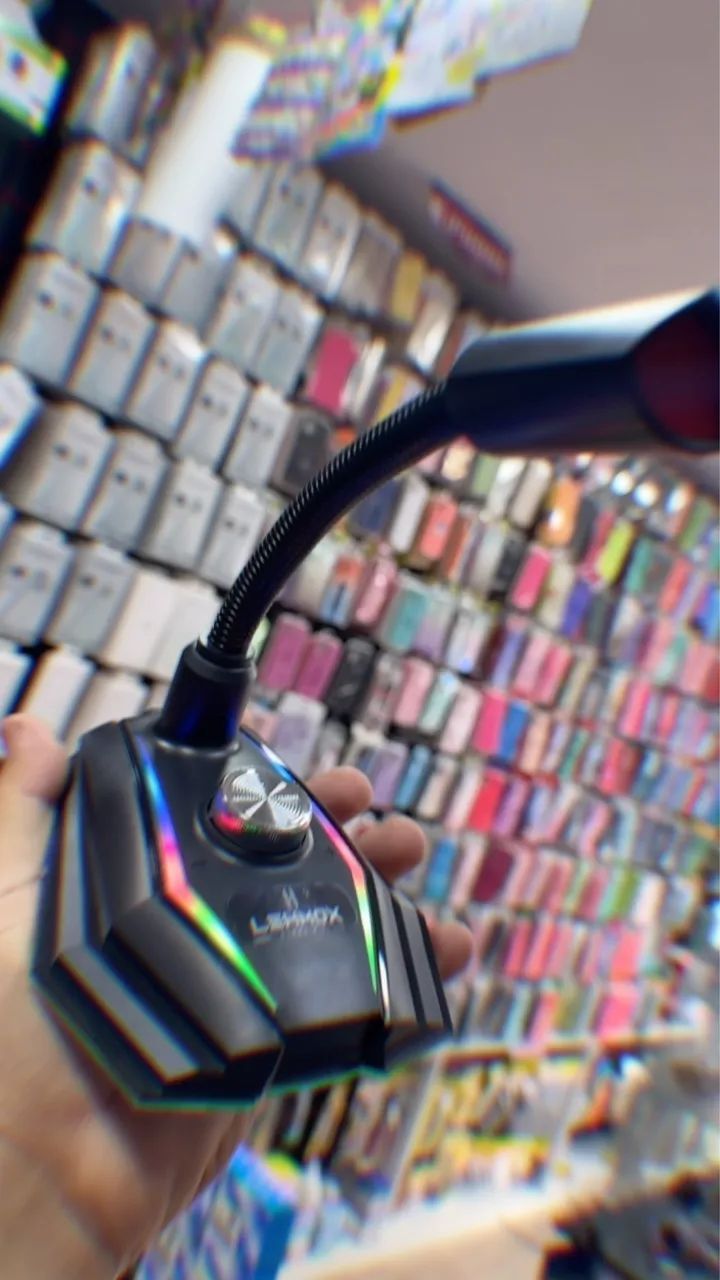 Microfone Gamer RGB Em oferta  - Foto 3