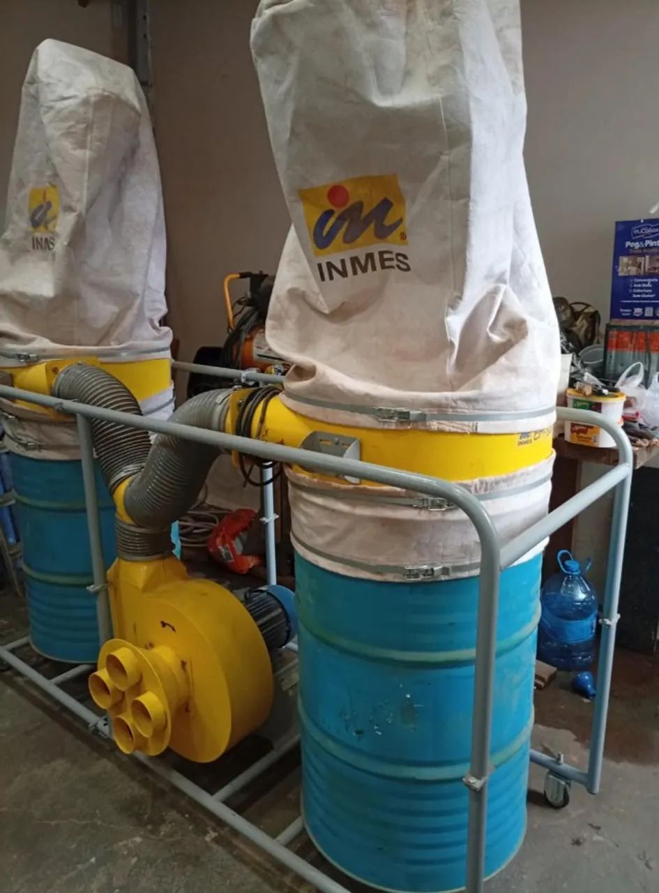 Exaustor coletor de pó Inmes EM-500T2 com apenas 5 meses de uso - Foto 2