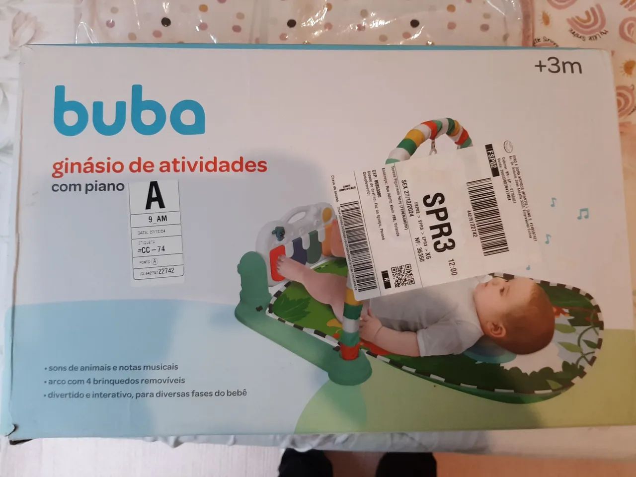 Lote menina, roupas, brinquedo, coberta!! - Foto 2