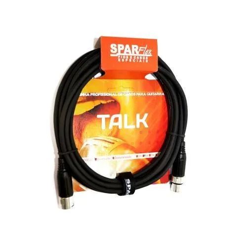 Cabo Sparflex Talk Microfone XLR 7 metros 539011010F