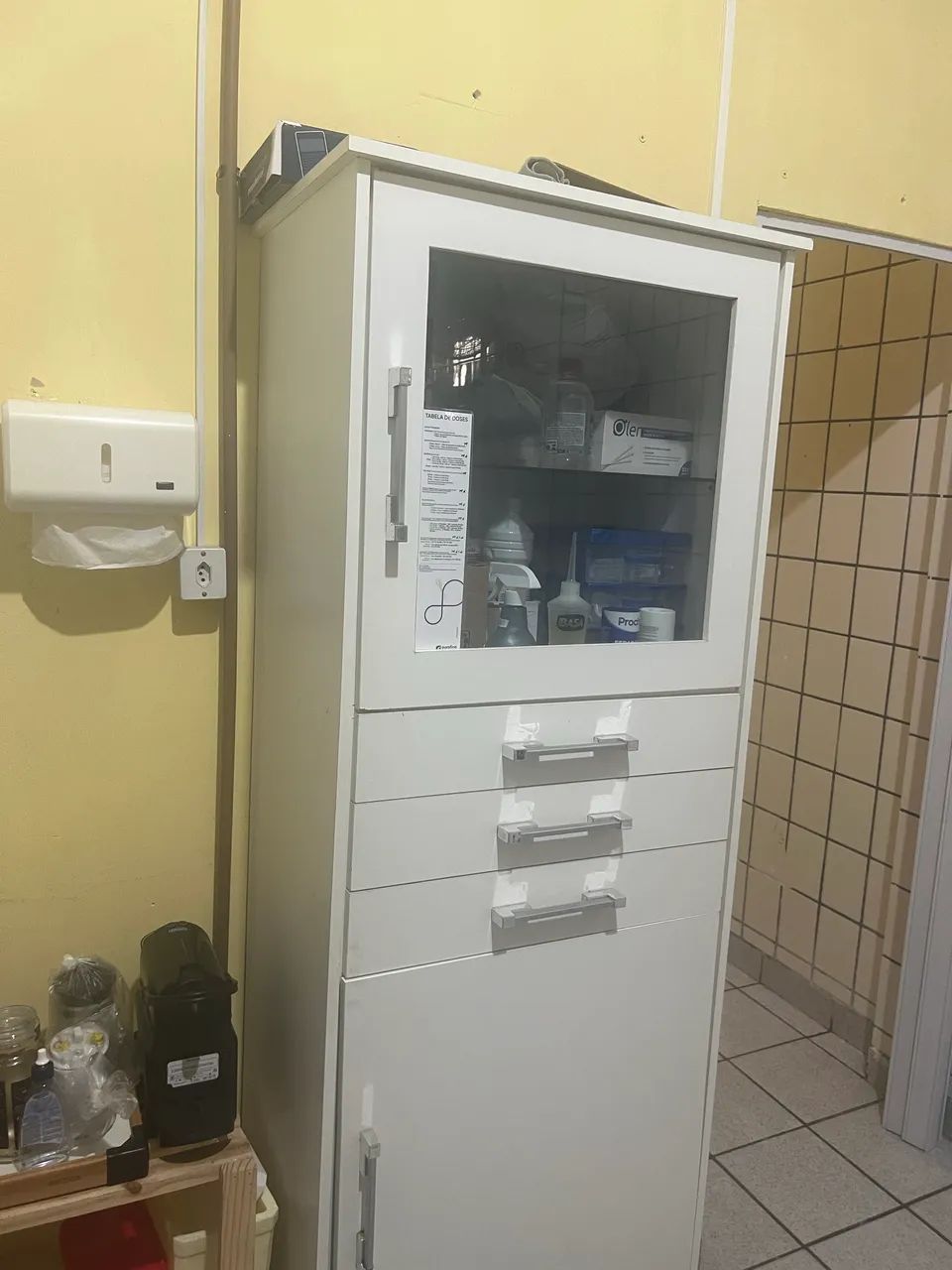 Móvel hospitalar veterinário em MDF(Aceito propostas)
