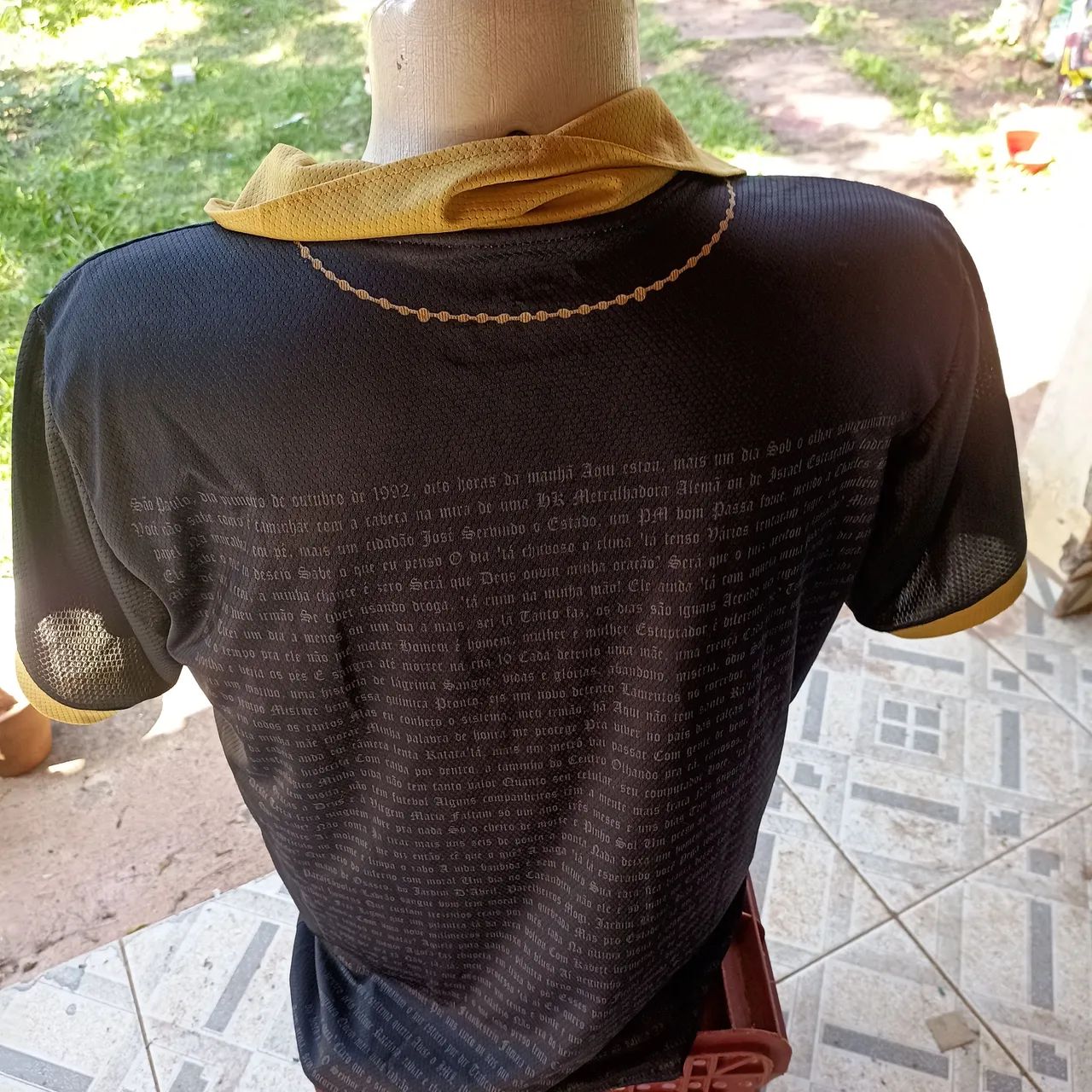 camisa do santos racionais  - Foto 2