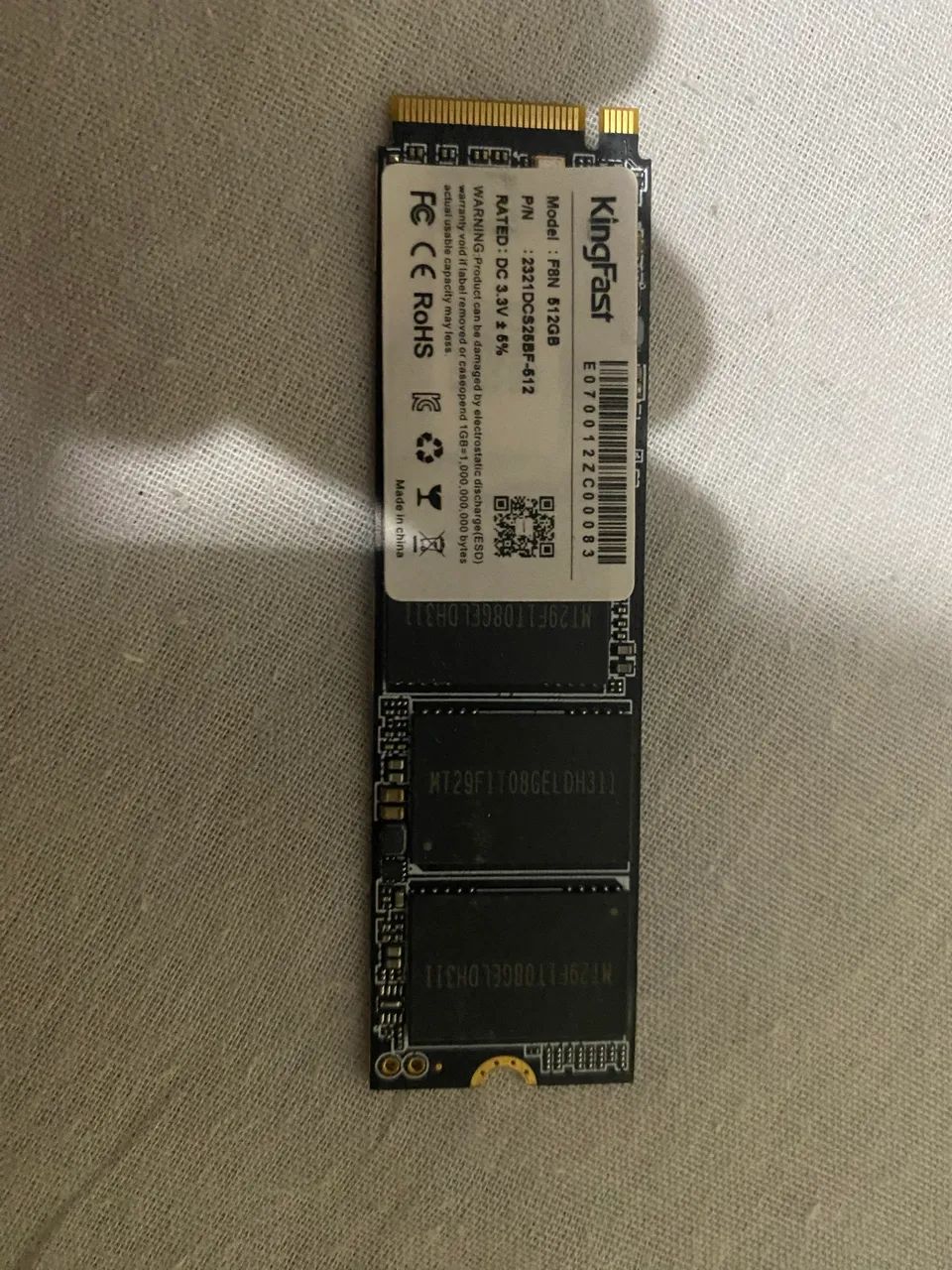 Ssd nvme 512gb